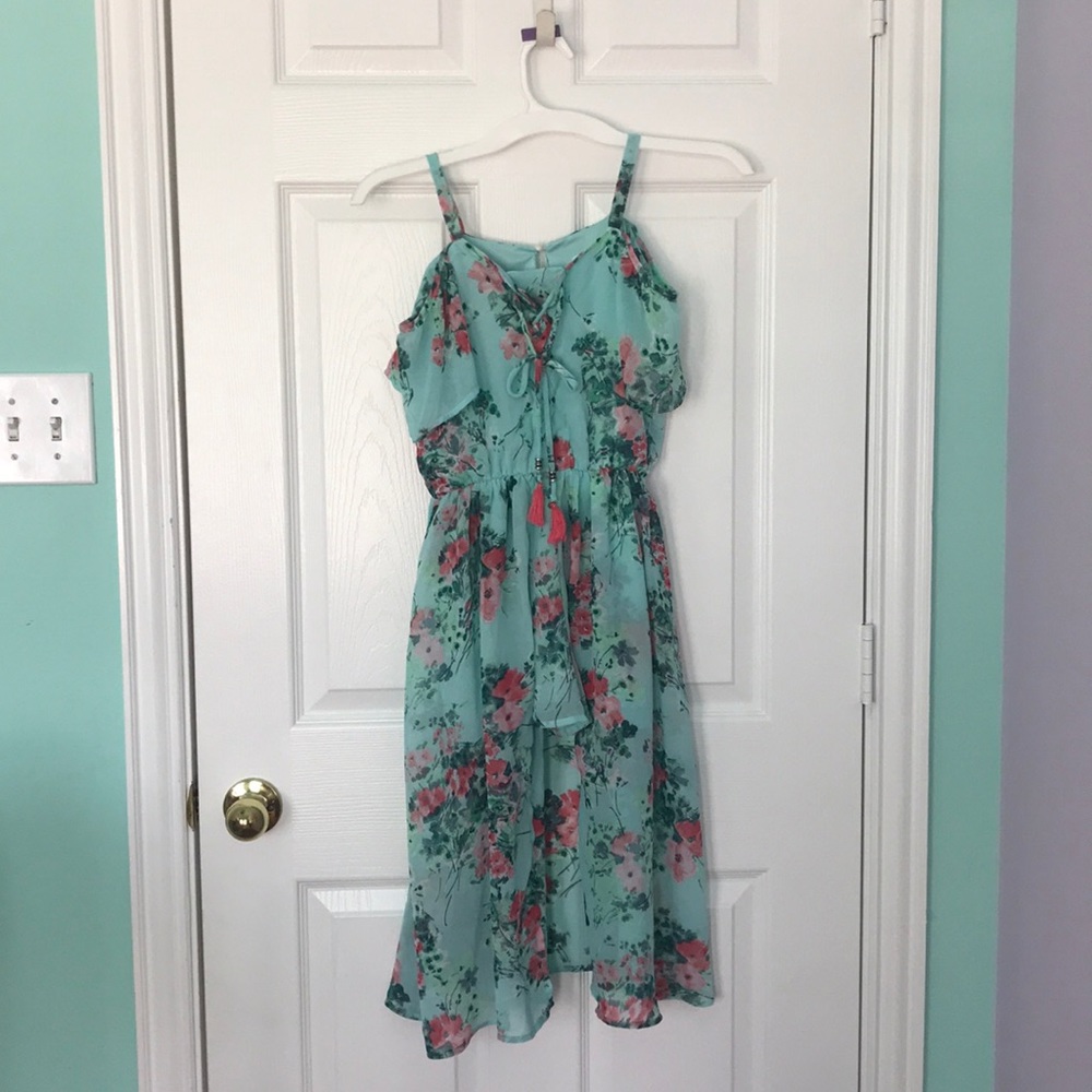 Kids off the shoulder dress/romper